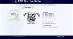 Desktop Screenshot of gothia-halle.de